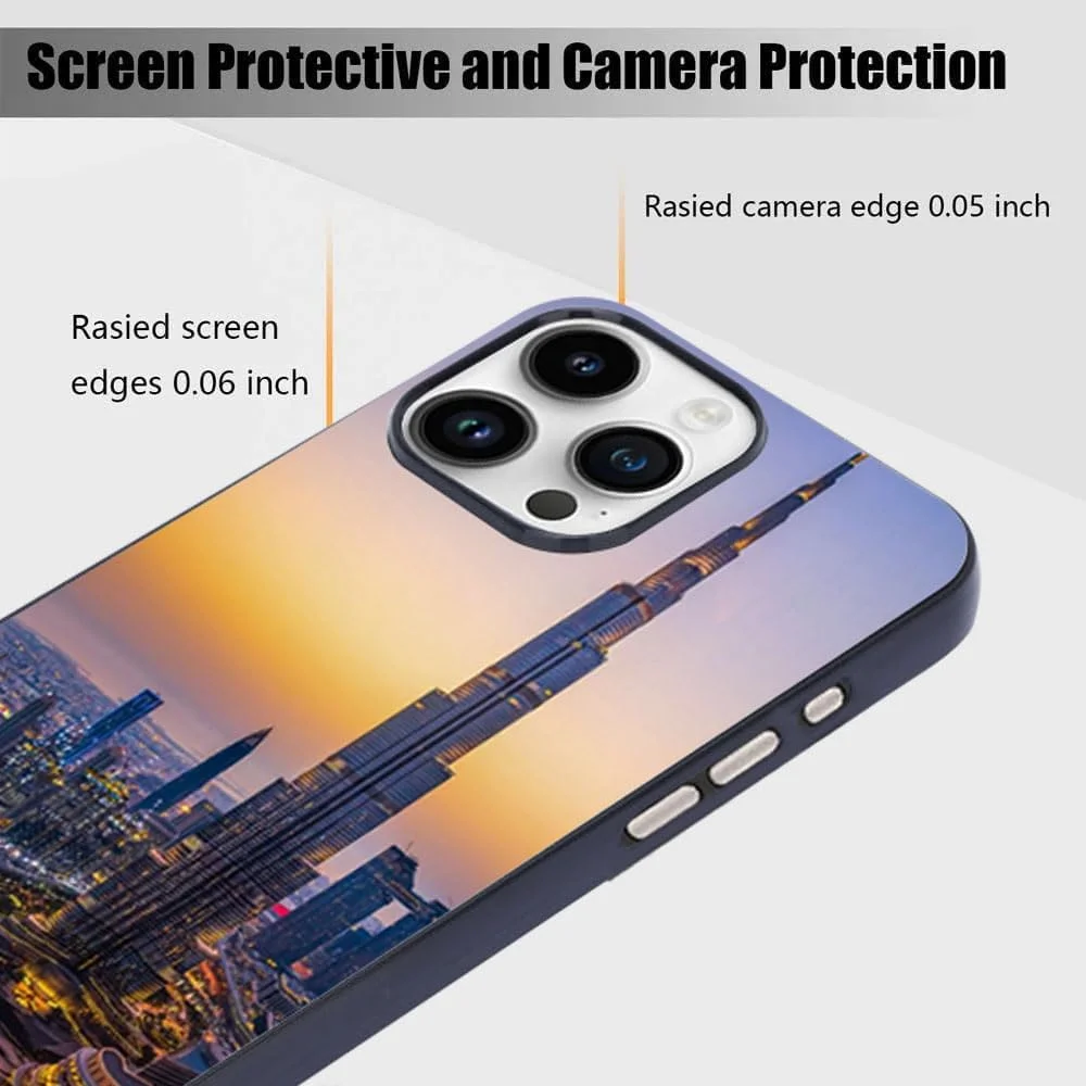 کاور پشتی موبایل طرح برج خلیفه مدل Silk Route Style 17 مناسب برای Apple iPhone 16 Pro Max، چند رنگ