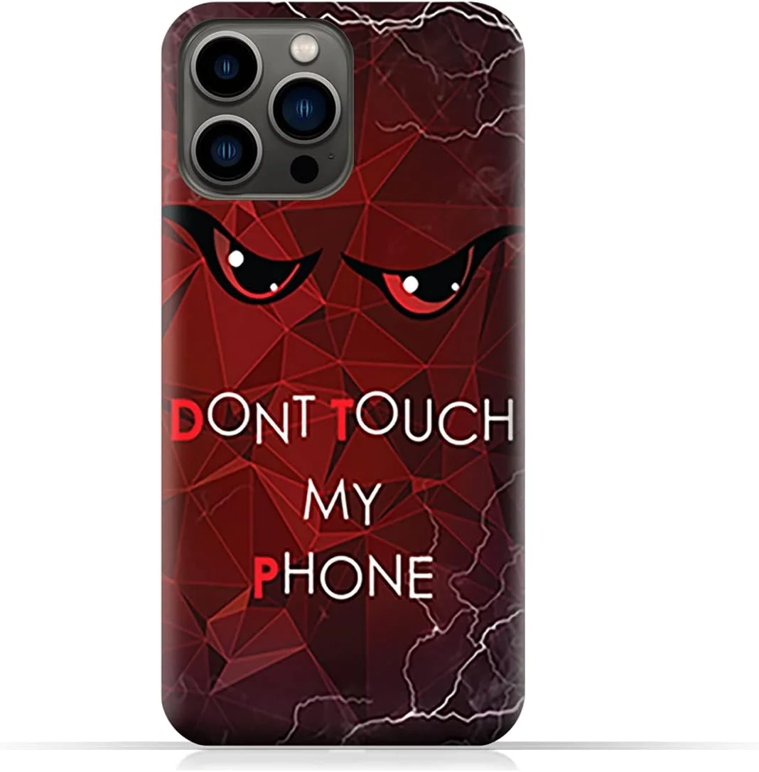 کاور محافظ گوشی موبایل AMC Design TPU برای Apple iPhone 13 Pro Max با طرح دست نزن به گوشیم کاور محافظ گوشی موبایل AMC Design TPU برای Apple iPhone 13 Pro Max با طرح دست نزن به گوشیم