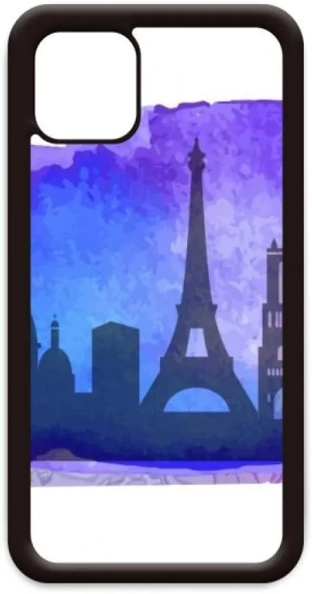 قاب گوشی آیفون 14 پلاس طرح برج ایفل پاریس با آبرنگ آبی قاب گوشی آیفون 14 پلاس طرح برج ایفل پاریس با آبرنگ آبی