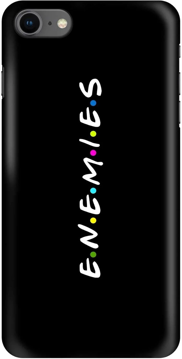 قاب محافظ گوشی موبایل استایلیزد، سازگار با آیفون 8، سری کلاسیک اسنپ، طرح دار، پوشش سخت PC، پرداخت مات [طراحی شده برای آیفون 8] - دشمنان