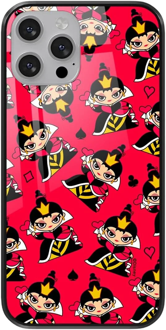 قاب گوشی موبایل ERT GROUP برای Apple Iphone 13 PRO طرح اصلی و دارای مجوز رسمی دیزنی Queen of Hearts 002 ساخته شده از شیشه سخت شده، کاملاً متناسب با تلفن همراه، پوشش محافظ قاب گوشی موبایل ERT GROUP برای Apple Iphone 13 PRO طرح اصلی و دارای مجوز رسمی دیزنی Queen of Hearts 002 ساخته شده از شیشه سخت شده، کاملاً متناسب با تلفن همراه، پوشش محافظ