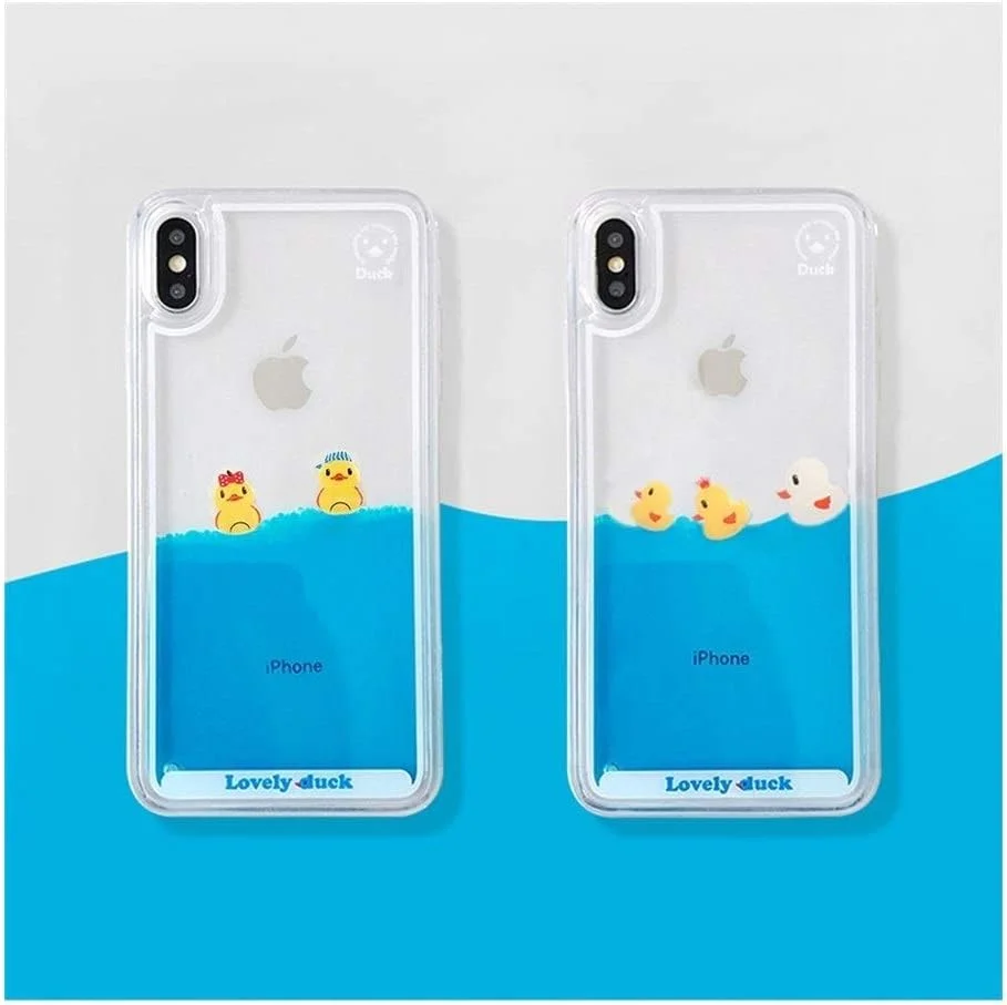قاب محافظ موبایل طرح جوجه اردک مایع مناسب برای آیفون 11، طرح کارتونی خلاقانه و بامزه همراه با بند آویز، ضد ضربه و محافظ قاب محافظ موبایل طرح جوجه اردک مایع مناسب برای آیفون 11، طرح کارتونی خلاقانه و بامزه همراه با بند آویز، ضد ضربه و محافظ