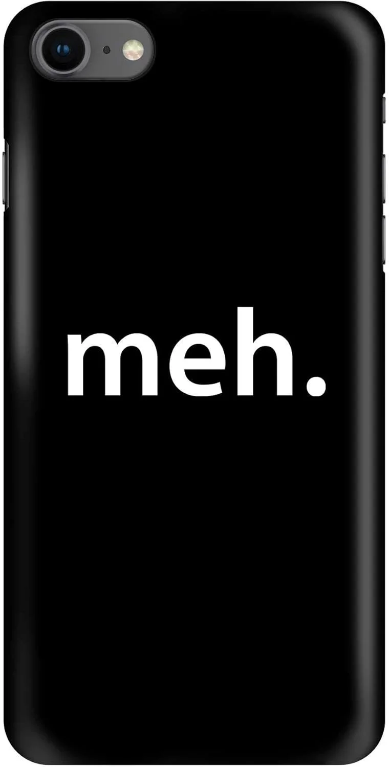 قاب گوشی استایلیزد سازگار با اپل آیفون 8، باریک، سری کلاسیک، طرح دار، محافظ سخت PC با روکش مات [طراحی شده برای اپل آیفون 8] - طرح Meh
