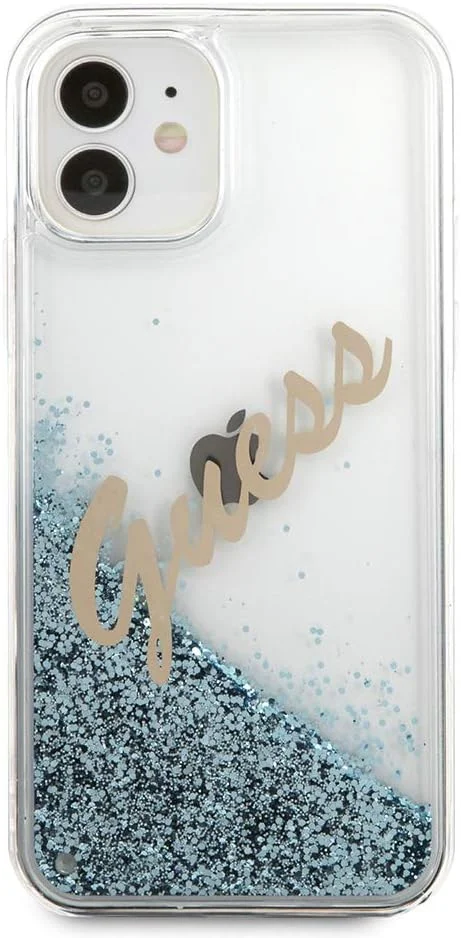 قاب محافظ سخت CG Mobile Guess Liquid Glitter Script Back Shield با قابلیت جذب ضربه و محافظت کامل در برابر افتادن برای Apple iPhone دارای مجوز رسمی (12 Mini (5.4 اینچ)، آبی کلاسیک) قاب محافظ سخت CG Mobile Guess Liquid Glitter Script Back Shield با قابلیت جذب ضربه و محافظت کامل در برابر افتادن برای Apple iPhone دارای مجوز رسمی (12 Mini (5.4 اینچ)، آبی کلاسیک)