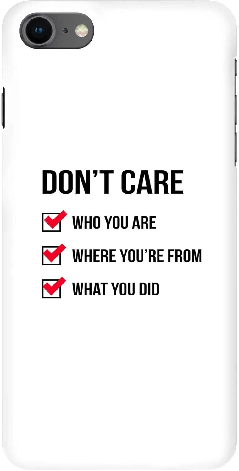 قاب محافظ گوشی آیفون 8، سری کلاسیک باریک، طرح دار، پوشش سخت PC با روکش مات