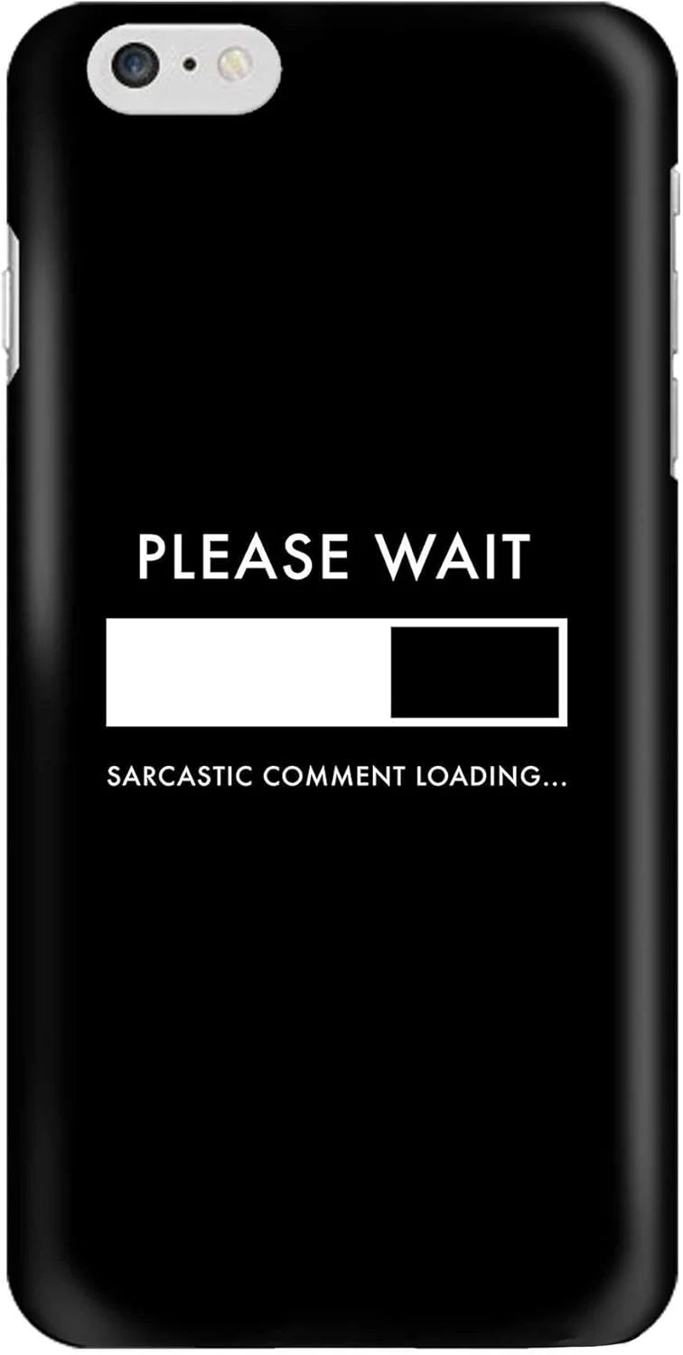 قاب گوشی استایلیزد سازگار با اپل آیفون 6S/6، سری کلاسیک اسنپ باریک، کاور موبایل سفارشی، محافظ PC سخت با روکش مات، چاپ شده [طراحی شده برای اپل آیفون 6S/6] - لطفا صبر کنید