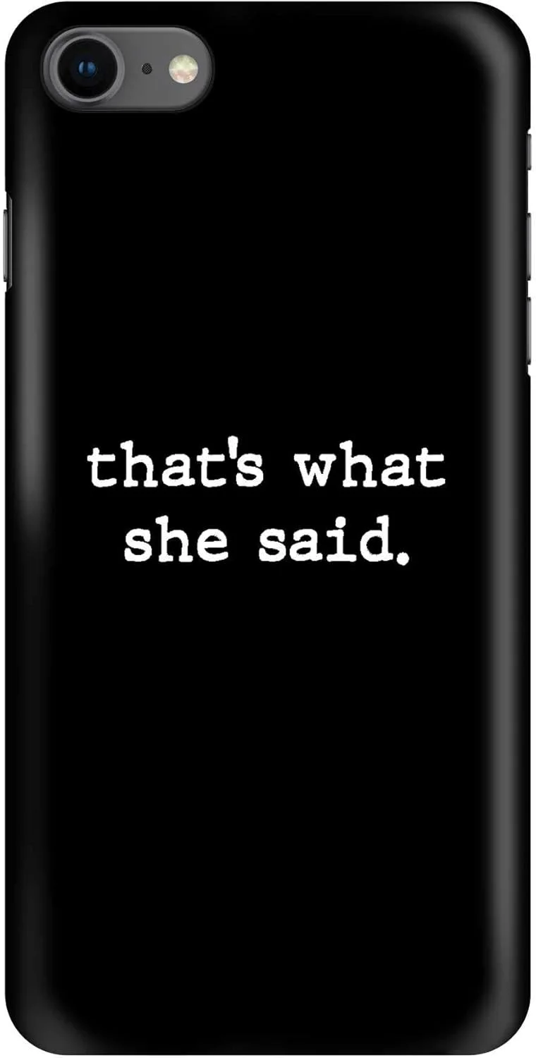 قاب محافظ گوشی Stylizedd سازگار با Apple iPhone 8، باریک، سری کلاسیک، پوشش موبایل سفارشی، محافظ PC سخت با روکش مات [طراحی شده برای Apple iPhone 8]