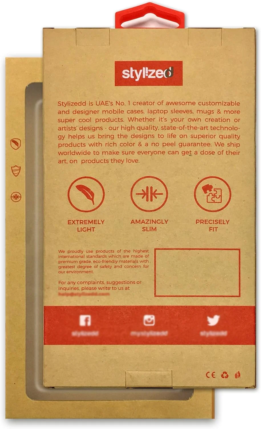 قاب محافظ گوشی موبایل استایلیزد مناسب برای گوشی اپل آیفون 11، سری اسلیم اسنپ کلاسیک، طرح دار، پوشش سخت PC، پرداخت مات، طرح [طراحی شده برای اپل آیفون 11] - رئیس