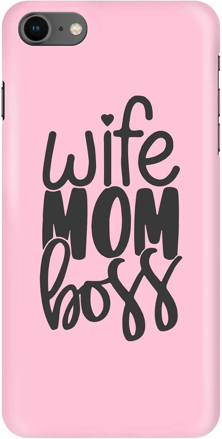 قاب محافظ گوشی استایلیزد، سازگار با آیفون 8، سری کلاسیک اسنپ باریک، کاور موبایل سفارشی، محافظ PC سخت با روکش مات، طرح چاپی [طراحی شده برای آیفون 8]