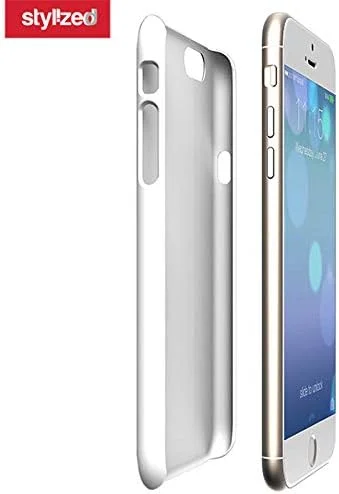 قاب محافظ شیک و باریک سازگار با Apple iPhone 6S/6، طرح کلاسیک، پوشش موبایل سفارشی، محافظ PC سخت با روکش مات، طرح Faz3 Dubai White [طراحی شده برای Apple iPhone 6S/6]