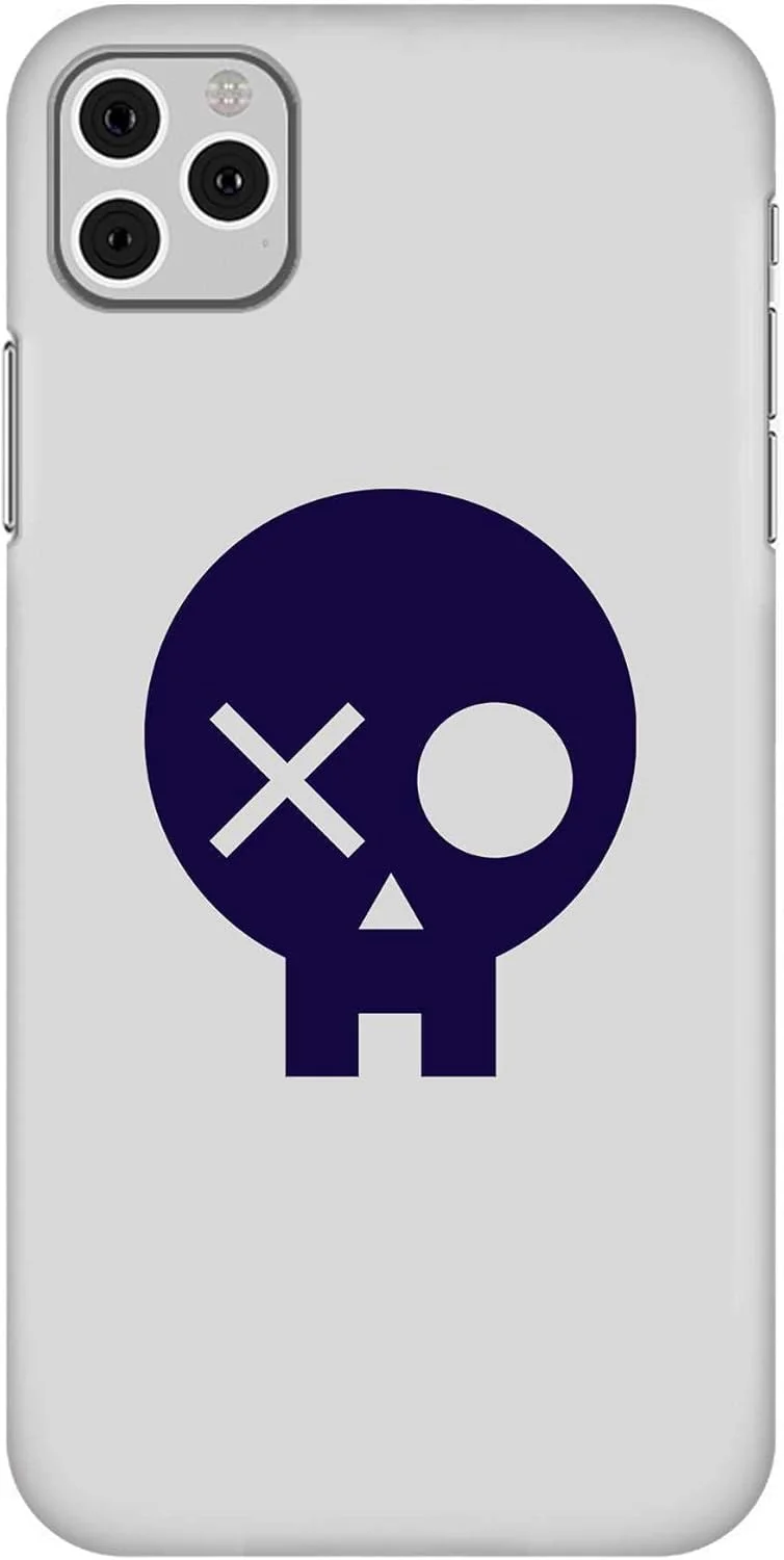 قاب گوشی طرح دار سازگار با Apple iPhone 11 Pro Max، سری کلاسیک باریک، کاور موبایل سفارشی، محافظ PC سخت با روکش مات، طرح تکه اسکلت [طراحی شده برای Apple iPhone 11 Pro Max]