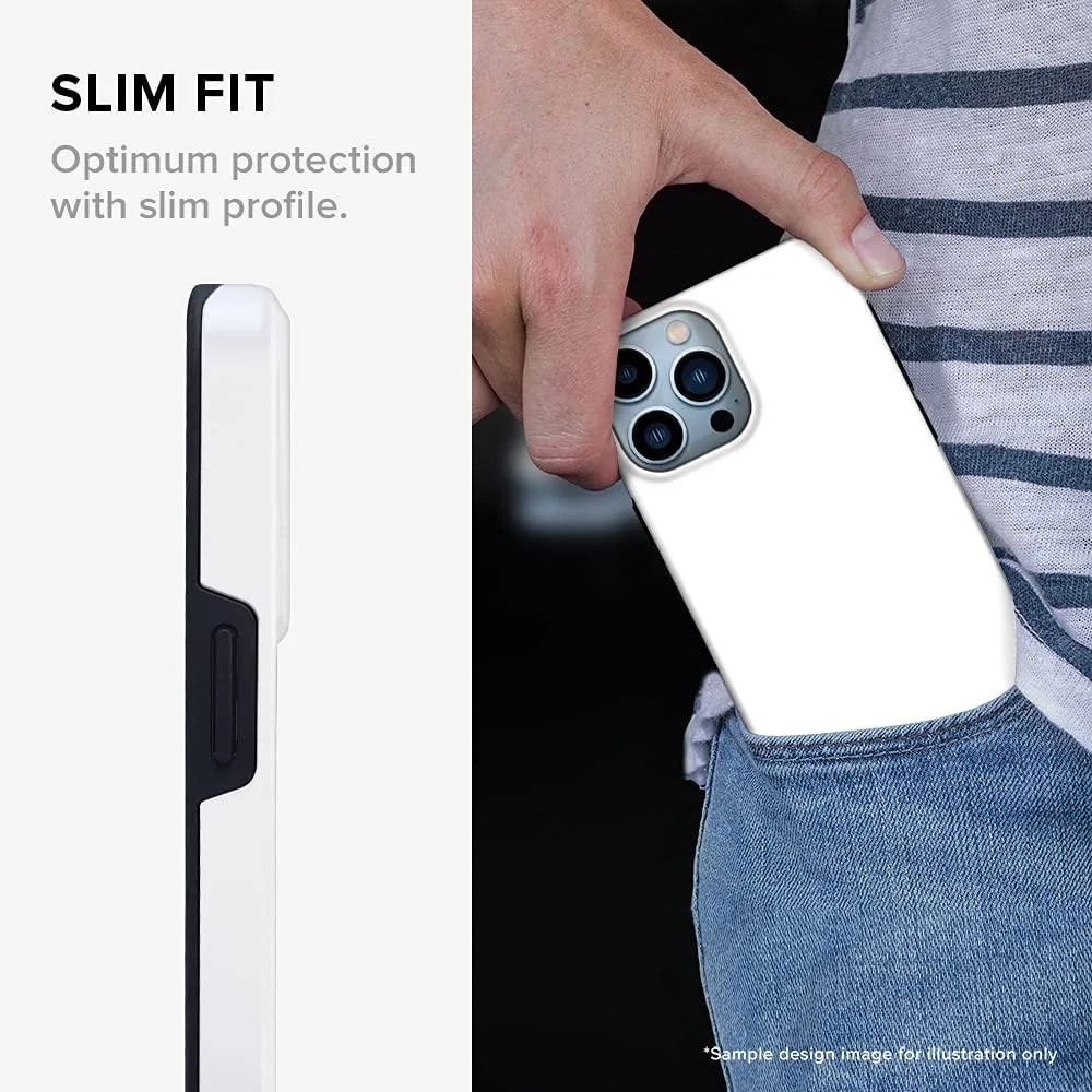 قاب محافظ سری Tough Pro استایلیزد، سازگار با Apple iPhone 14 Pro Max، پوشش موبایل سفارشی دو لایه PC + TPU با محافظ داخلی TPU، پرداخت مات - سعودی رنگارنگ