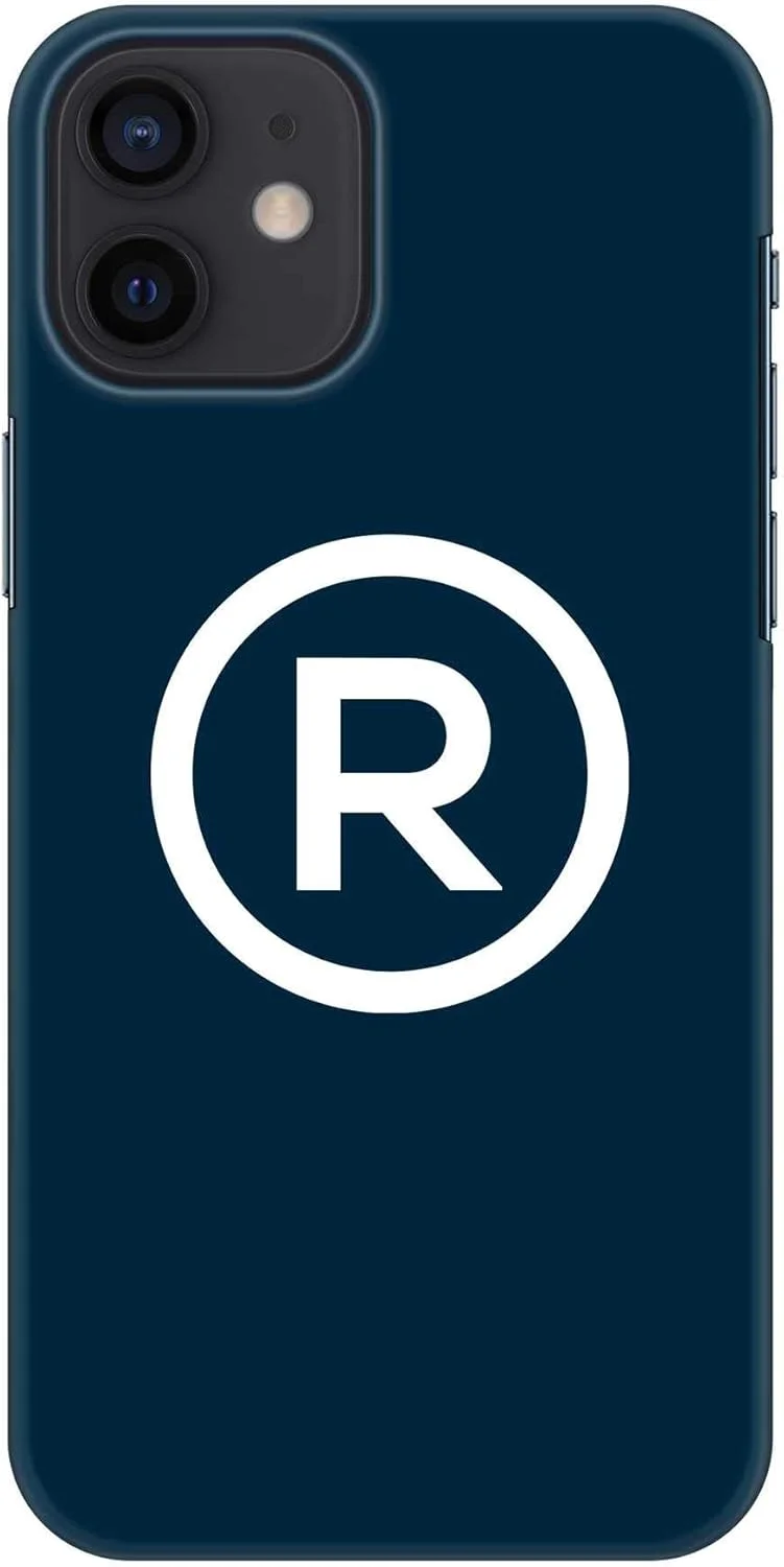 قاب محافظ باریک و مقاوم Stylizedd سازگار با Apple iPhone 12 Mini، سری کلاسیک، کاور موبایل سفارشی، محافظ PC سخت با روکش مات [قاب طراحی شده برای iPhone 12 Mini] - ثبت شده