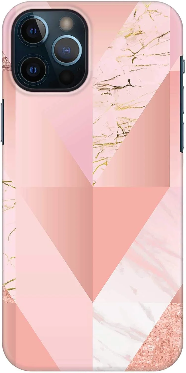 قاب محافظ باریک Stylizedd سازگار با Apple iPhone 12 Pro، سری کلاسیک، روکش موبایل سفارشی، محافظ PC سخت با روکش مات - سنگ مرمر صورتی وینتیج قاب محافظ باریک Stylizedd سازگار با Apple iPhone 12 Pro، سری کلاسیک، روکش موبایل سفارشی، محافظ PC سخت با روکش مات - سنگ مرمر صورتی وینتیج