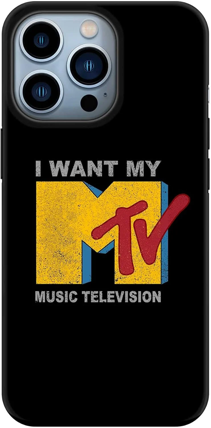 قاب محافظ سری Tough Pro استایلیزد، سازگار با گوشی اپل آیفون 14 پرو، کاور موبایل سفارشی دو لایه PC + TPU با محافظ داخلی TPU و روکش مات - من ام تی وی ام را می خواهم قاب محافظ سری Tough Pro استایلیزد، سازگار با گوشی اپل آیفون 14 پرو، کاور موبایل سفارشی دو لایه PC + TPU با محافظ داخلی TPU و روکش مات - من ام تی وی ام را می خواهم