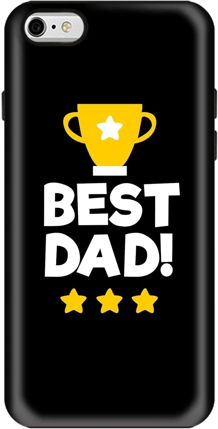 قاب محافظ موبایل دو لایه سری Tough Pro با پوشش داخلی TPU و روکش مات [طراحی شده برای Apple iPhone 6S Plus/ 6 Plus] - طرح بهترین پدر