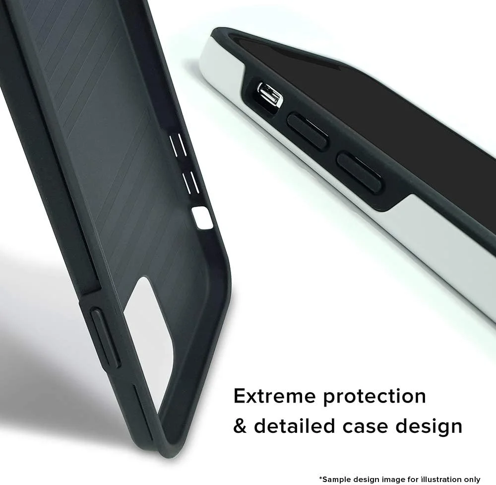 قاب محافظ موبایل استایلیزد، سازگار با آیفون 12 پرو/آیفون 12، سری Tough Pro، دولایه، ترکیبی از PC + TPU، محافظ صفحه نمایش مات، طرح [طراحی شده برای آیفون 12 پرو اپل] - شمشیر عربستان