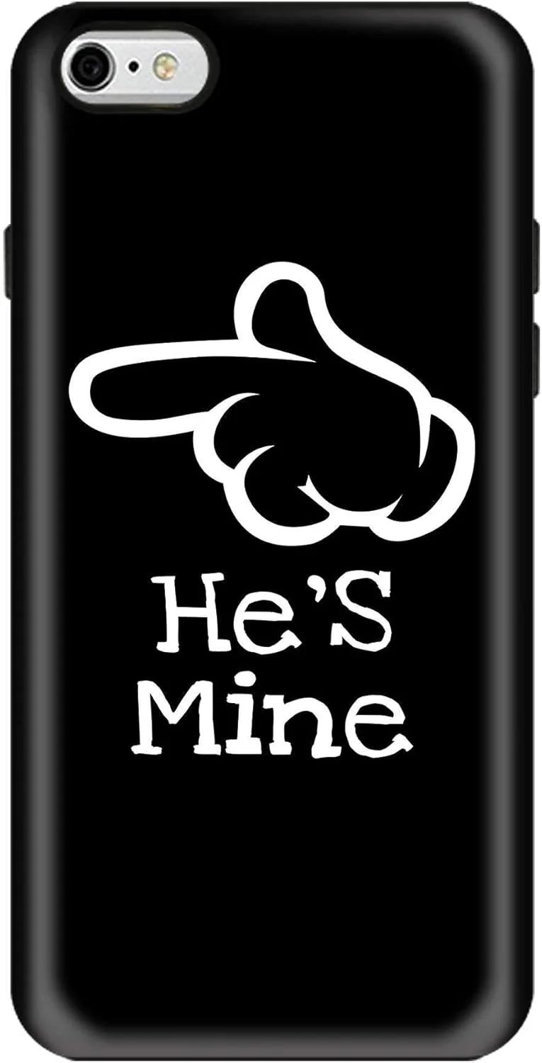 قاب محافظ موبایل دو لایه سخت و مقاوم سری Pro، ترکیبی از PC + TPU با روکش مات [طراحی شده برای Apple iPhone 6S Plus/ 6 Plus] - او مال من است