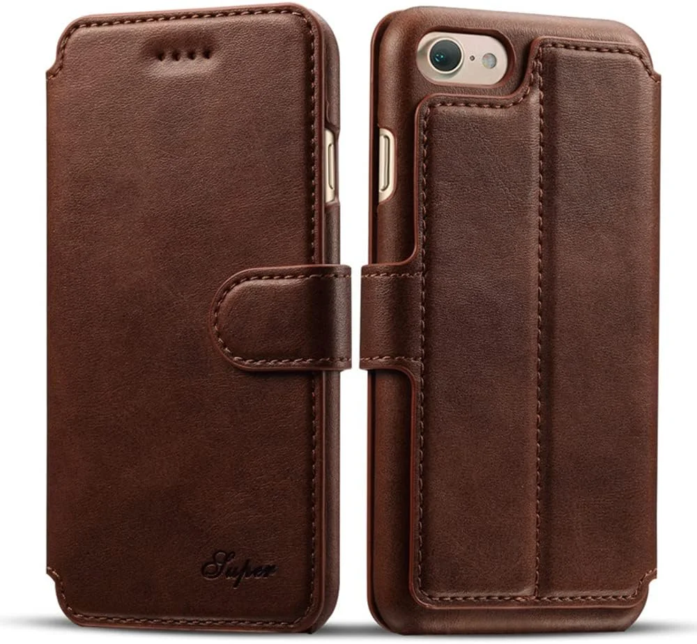 کیف پول چرمی ایوینر مناسب برای آیفون 7/8 پلاس 5.5 اینچ، با قفل مغناطیسی، استند محافظ و جای کارت، محافظت 360 درجه، مناسب برای گوشی های آیفون 8/7 پلاس 5.5 اینچ تولید سال 2016 و 2017 کیف پول چرمی ایوینر مناسب برای آیفون 7/8 پلاس 5.5 اینچ، با قفل مغناطیسی، استند محافظ و جای کارت، محافظت 360 درجه، مناسب برای گوشی های آیفون 8/7 پلاس 5.5 اینچ تولید سال 2016 و 2017