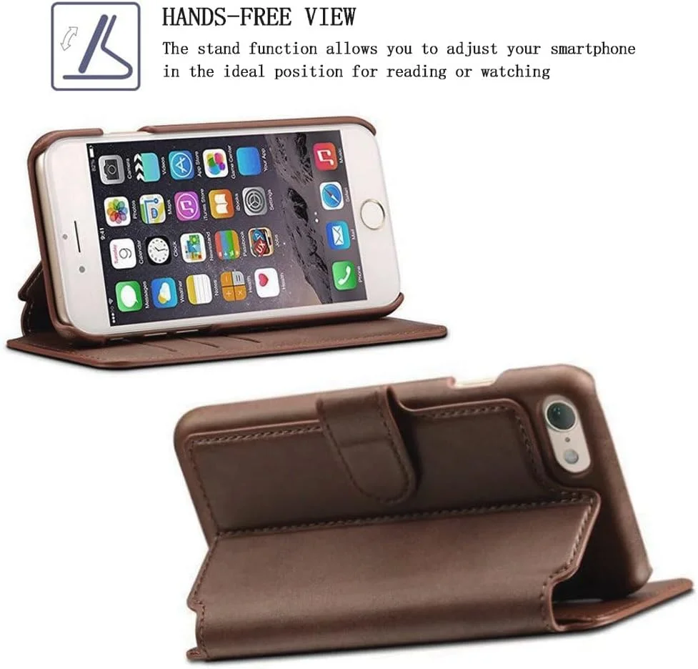 کیف پول چرمی ایوینر مناسب برای آیفون 7/8 پلاس 5.5 اینچ، با قفل مغناطیسی، استند محافظ و جای کارت، محافظت 360 درجه، مناسب برای گوشی های آیفون 8/7 پلاس 5.5 اینچ تولید سال 2016 و 2017 کیف پول چرمی ایوینر مناسب برای آیفون 7/8 پلاس 5.5 اینچ، با قفل مغناطیسی، استند محافظ و جای کارت، محافظت 360 درجه، مناسب برای گوشی های آیفون 8/7 پلاس 5.5 اینچ تولید سال 2016 و 2017