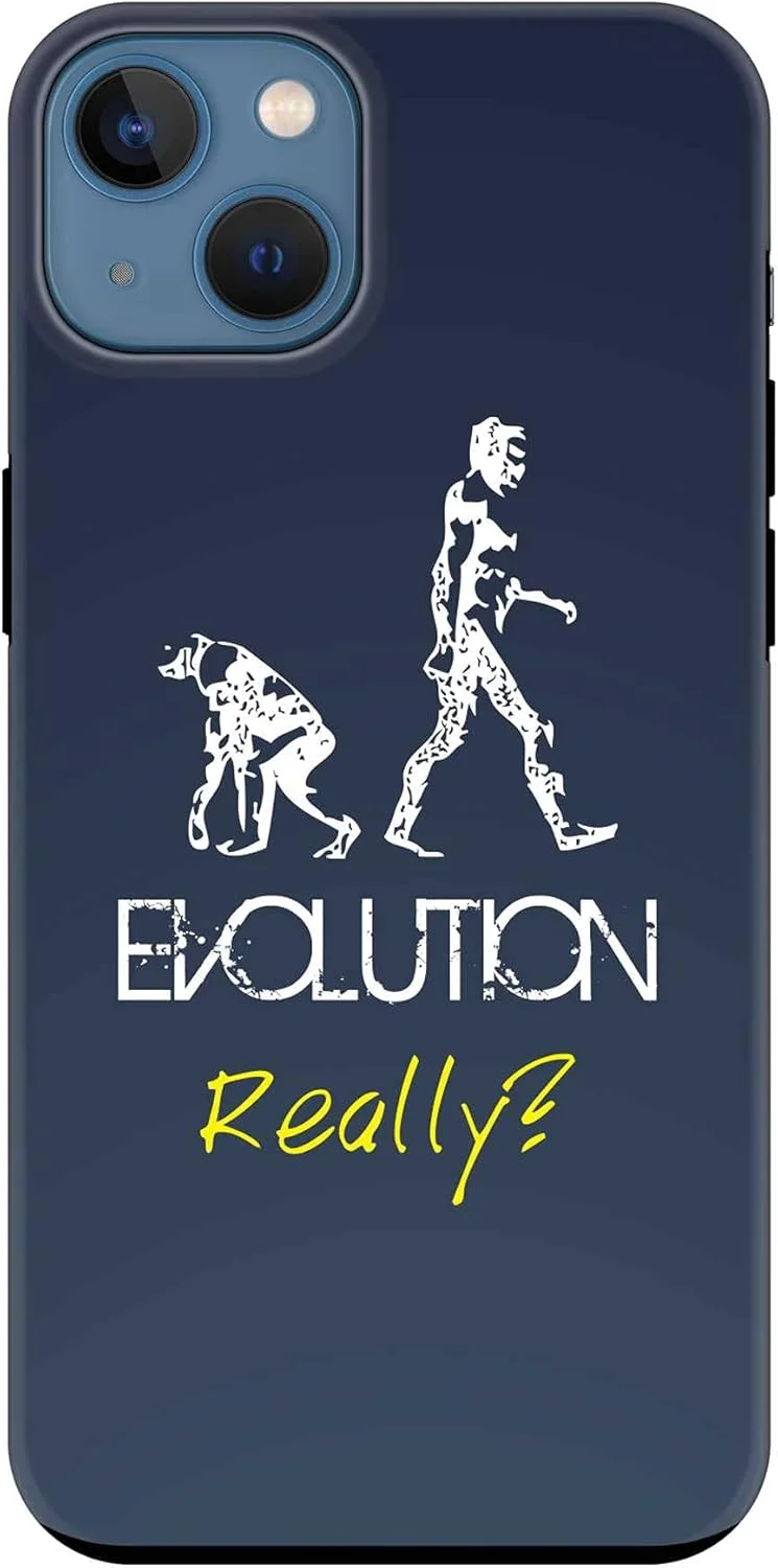 قاب محافظ سری Tough Pro استایلیزد، سازگار با گوشی اپل آیفون 13، کاور موبایل سفارشی دو لایه ترکیبی PC + TPU با محافظ TPU و روکش مات - تکامل، واقعا (خاکستری) قاب محافظ سری Tough Pro استایلیزد، سازگار با گوشی اپل آیفون 13، کاور موبایل سفارشی دو لایه ترکیبی PC + TPU با محافظ TPU و روکش مات - تکامل، واقعا (خاکستری)