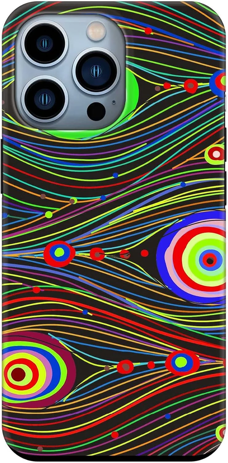 قاب محافظ سری Tough Pro استایلیزد، سازگار با Apple iPhone 14 Pro، کاور موبایل سفارشی دو لایه PC + TPU با محافظ داخلی TPU و روکش مات - طرح چشم طاووس قاب محافظ سری Tough Pro استایلیزد، سازگار با Apple iPhone 14 Pro، کاور موبایل سفارشی دو لایه PC + TPU با محافظ داخلی TPU و روکش مات - طرح چشم طاووس