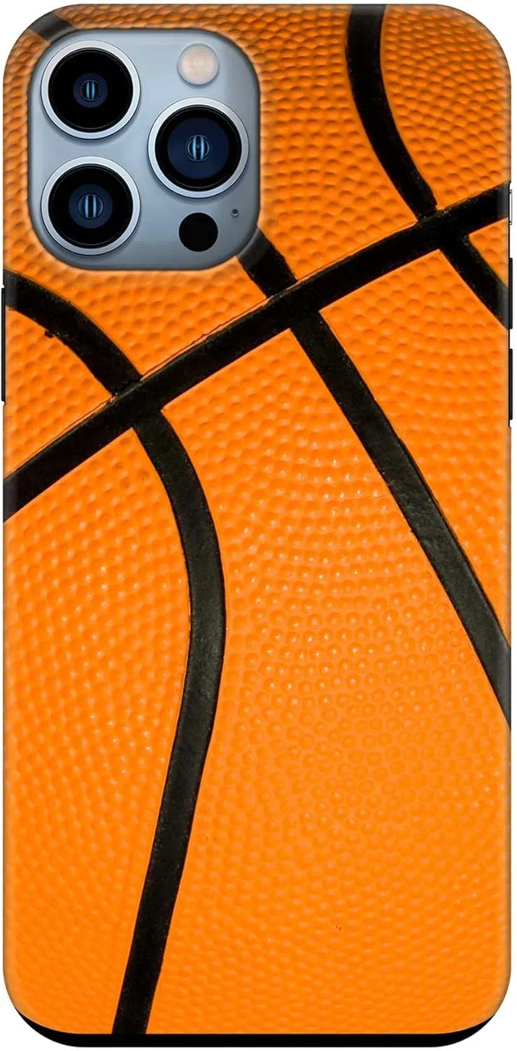قاب محافظ سری Tough Pro استایلیزد، سازگار با Apple iPhone 14 Pro Max، کاور موبایل سفارشی دو لایه PC + TPU با محافظ داخلی TPU و روکش مات - بسکتبال قاب محافظ سری Tough Pro استایلیزد، سازگار با Apple iPhone 14 Pro Max، کاور موبایل سفارشی دو لایه PC + TPU با محافظ داخلی TPU و روکش مات - بسکتبال
