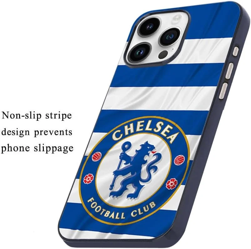 کاور پشتی موبایل با طرح باشگاه فوتبال چلسی برای اپل آیفون ۱۳ پرو مکس، چند رنگ
