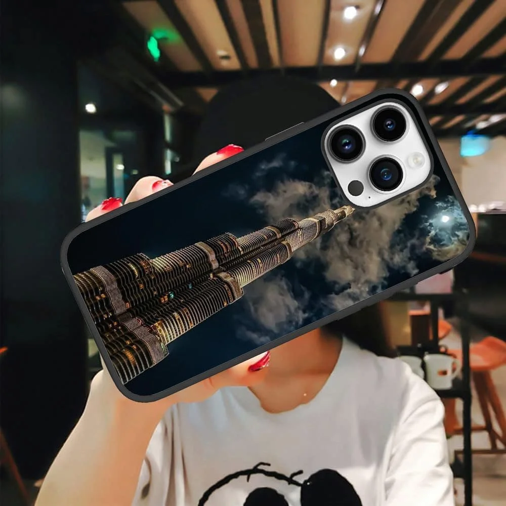 کاور پشتی موبایل طرح برج خلیفه سبک جاده ابریشم مناسب برای اپل آیفون 15 پرو مکس، چند رنگ کاور پشتی موبایل طرح برج خلیفه سبک جاده ابریشم مناسب برای اپل آیفون 15 پرو مکس، چند رنگ