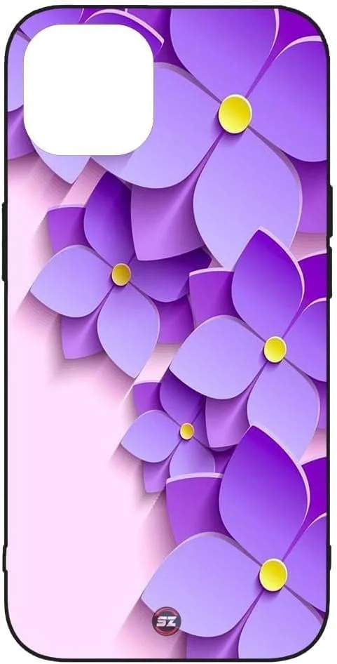 کاور محافظ موبایل طرح گل های بنفش تابستانی برای آیفون 13ProMax کاور محافظ موبایل طرح گل های بنفش تابستانی برای آیفون 13ProMax