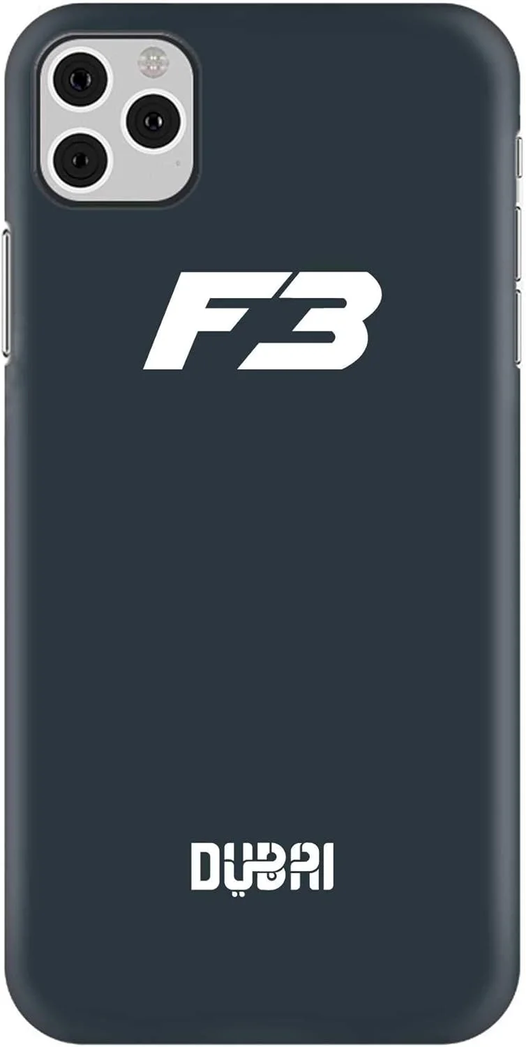 قاب محافظ گوشی موبایل استایلیزد مناسب برای اپل آیفون 11 پرو، سری اسنپ کلاسیک، طرح دار، پوشش سخت PC، پرداخت مات، طرح Faz3 دبی آبی [طراحی شده برای اپل آیفون 11 پرو]