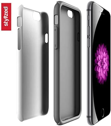 قاب محافظ موبایل دو لایه سخت و مقاوم سری Pro با پوشش داخلی TPU و روکش مات [طراحی شده برای Apple iPhone 6S/6] - بیدار شو و عالی باش