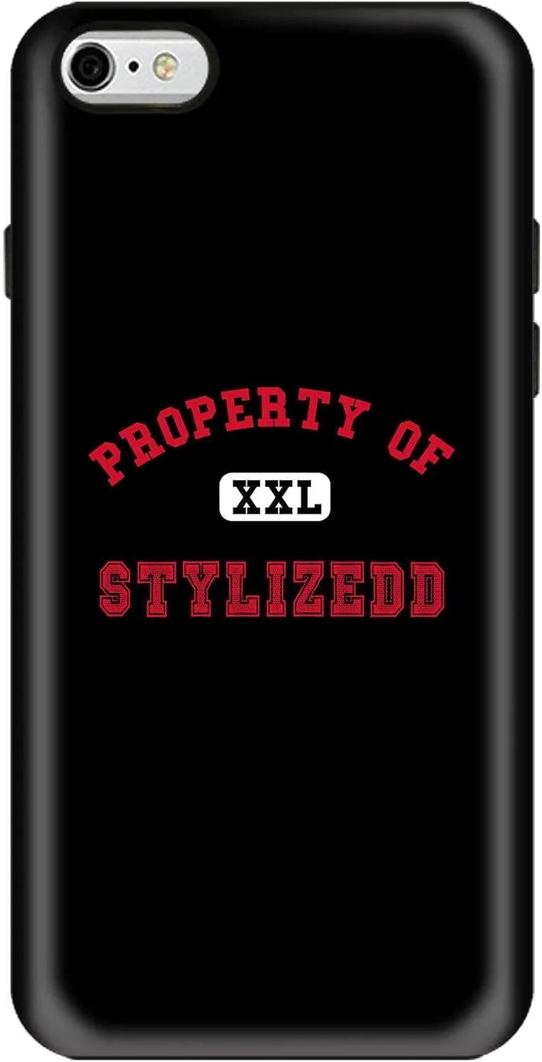 قاب محافظ موبایل دو لایه سخت و مقاوم سری Pro با محافظ داخلی TPU و چاپ مات [طراحی شده برای Apple iPhone 6S Plus/ 6 Plus] - Property of Stylizedd