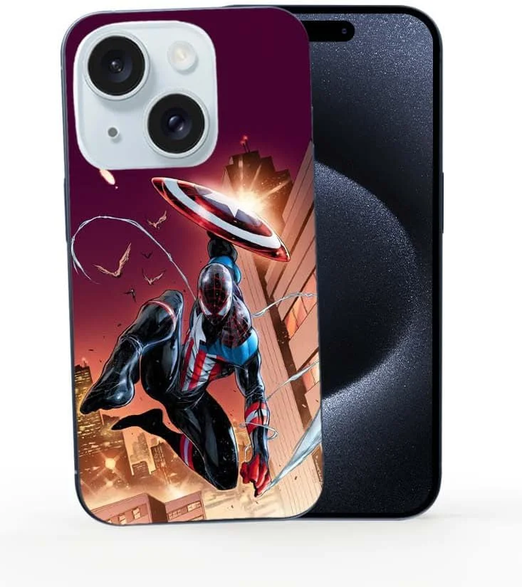 کاور محافظ موبایل طرح مرد عنکبوتی برای اپل آیفون 15 کاور محافظ موبایل طرح مرد عنکبوتی برای اپل آیفون 15