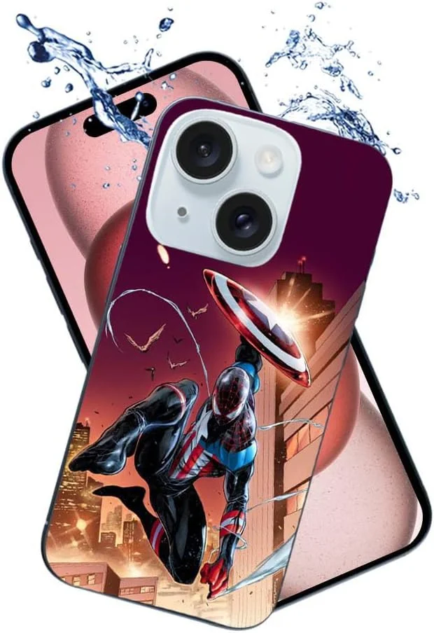 کاور محافظ موبایل طرح مرد عنکبوتی برای اپل آیفون 15 کاور محافظ موبایل طرح مرد عنکبوتی برای اپل آیفون 15