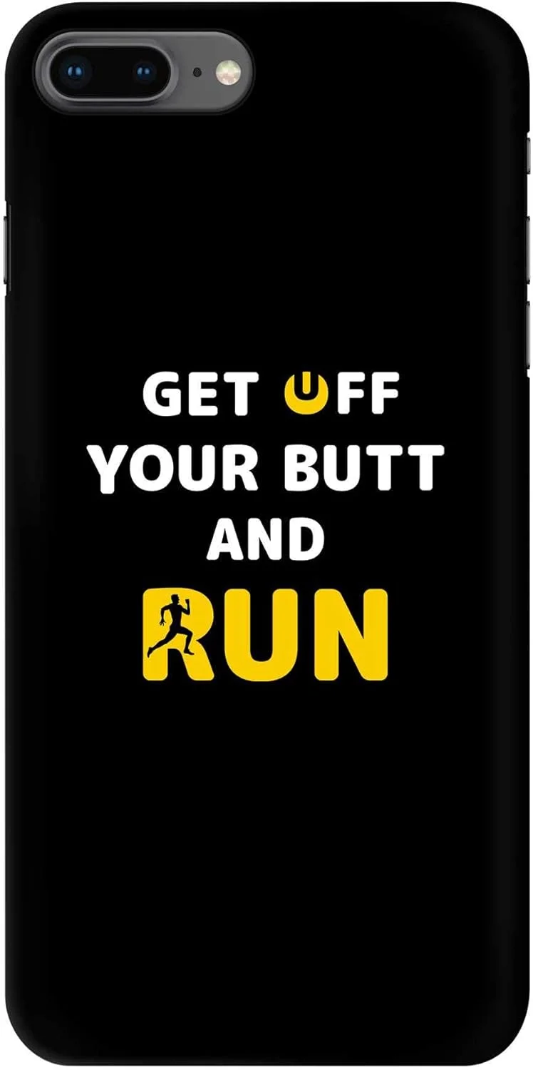 قاب محافظ استایلیزد سازگار با گوشی اپل آیفون 8 پلاس، سری کلاسیک اسنپ باریک، کاور موبایل سفارشی، محافظ PC سخت با روکش مات [طراحی شده برای اپل آیفون 8 پلاس] - رها شو