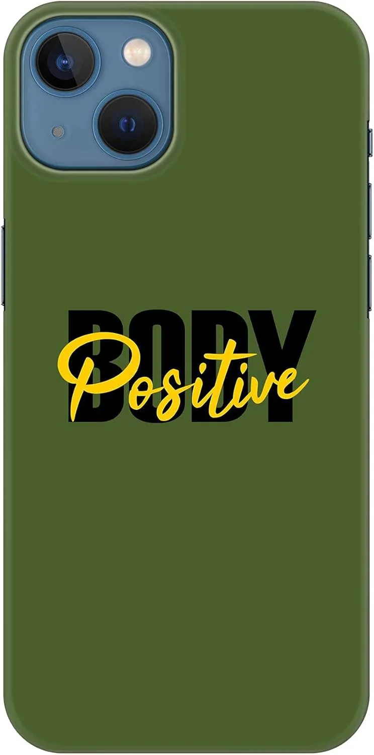 قاب محافظ گوشی موبایل استایلیزد مدل Slim Snap Classic Series سازگار با آیفون 13، پوشش سخت PC با روکش مات و طرح چاپی [طراحی شده برای اپل آیفون 13] - نگرش مثبت به بدن