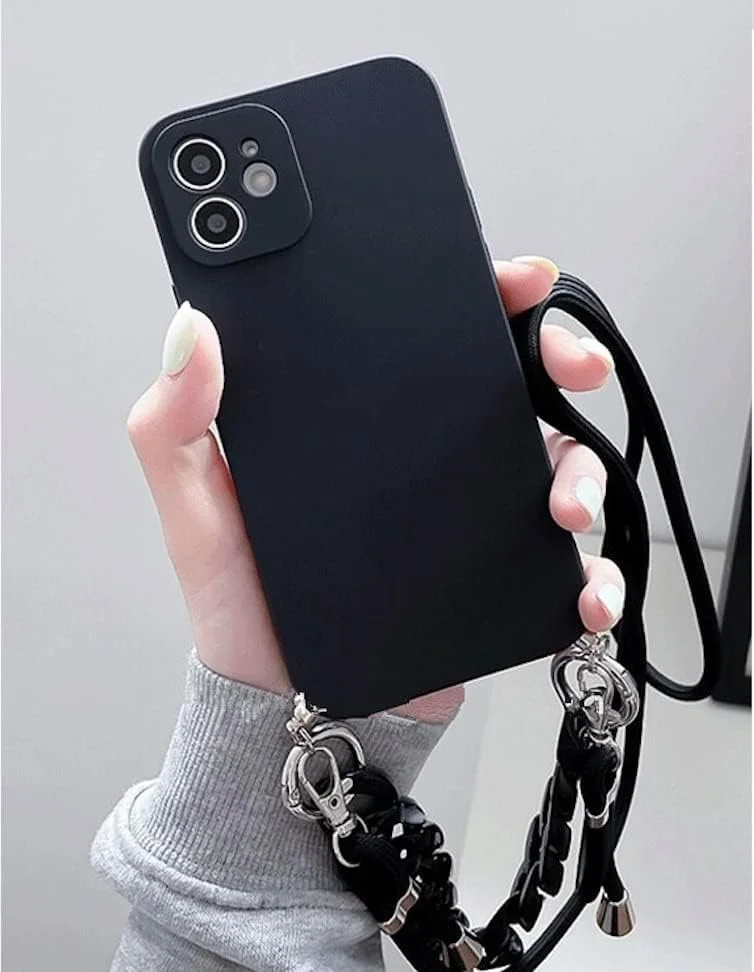 قاب گوشی آیفون 15 طرح سنگ مرمر کهربایی با بند گردنبندی و زنجیر قابل تنظیم، قاب مرواریدی قابل حمل (مشکی، آیفون 15 پرو) قاب گوشی آیفون 15 طرح سنگ مرمر کهربایی با بند گردنبندی و زنجیر قابل تنظیم، قاب مرواریدی قابل حمل (مشکی، آیفون 15 پرو)