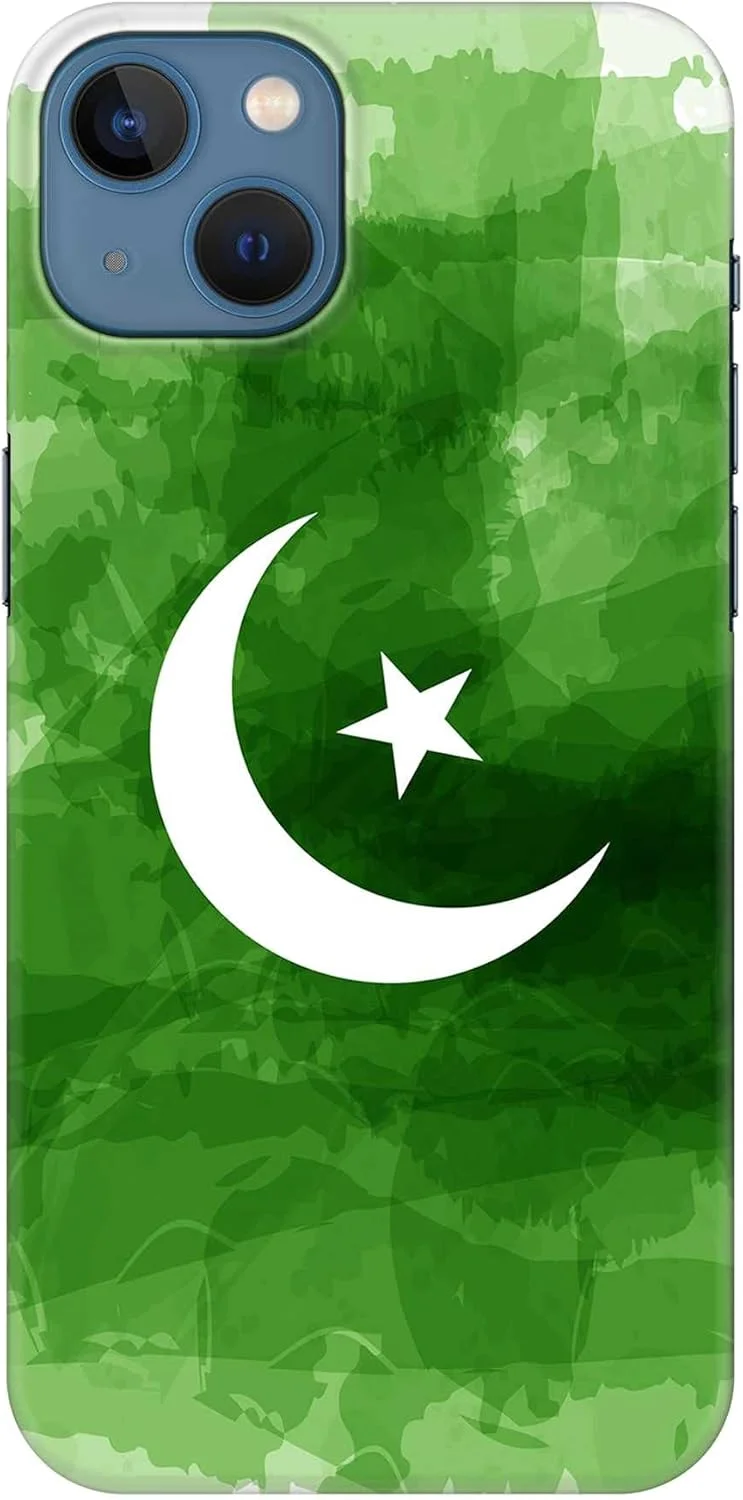 قاب محافظ گوشی موبایل استایلیزد، سازگار با آیفون 14 اپل، سری کلاسیک اسنپ باریک، محافظ سخت PC با روکش مات - سبز هلالی