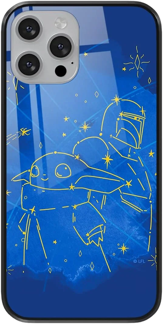 کاور گوشی موبایل ERT GROUP برای Apple Iphone XS طرح اصلی و دارای مجوز رسمی جنگ ستارگان Baby Yoda 023 ساخته شده از شیشه سخت شده، کاملا منطبق با گوشی موبایل، محافظ