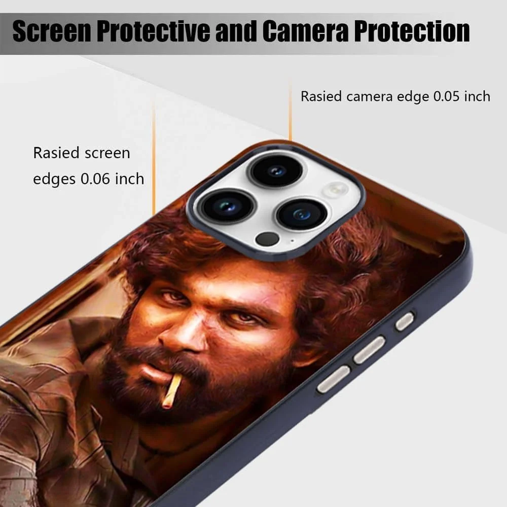 کاور محافظ موبایل طرح آلو آرجون Pushpa مناسب برای آیفون 14 پرو مکس، چند رنگ کاور محافظ موبایل طرح آلو آرجون Pushpa مناسب برای آیفون 14 پرو مکس، چند رنگ