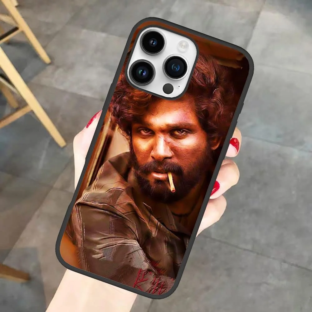 کاور محافظ موبایل طرح آلو آرجون Pushpa مناسب برای آیفون 14 پرو مکس، چند رنگ کاور محافظ موبایل طرح آلو آرجون Pushpa مناسب برای آیفون 14 پرو مکس، چند رنگ