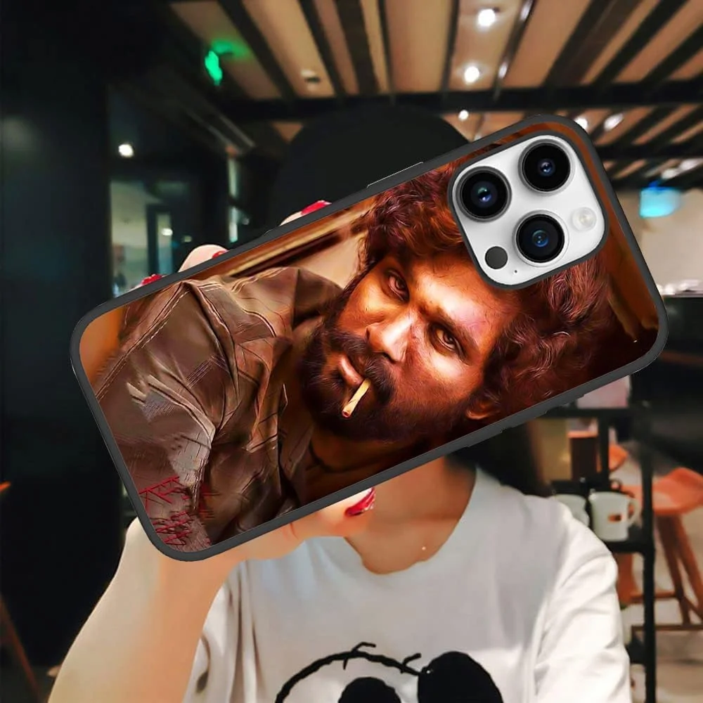 کاور محافظ موبایل طرح آلو آرجون Pushpa مناسب برای آیفون 14 پرو مکس، چند رنگ کاور محافظ موبایل طرح آلو آرجون Pushpa مناسب برای آیفون 14 پرو مکس، چند رنگ