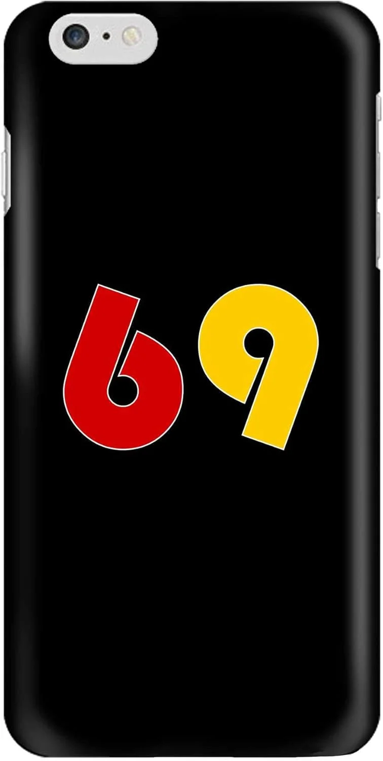 قاب محافظ گوشی استایلیزد، سازگار با گوشی های آیفون 6S/6، سری کلاسیک باریک، کاور موبایل سفارشی، محافظ PC سخت با روکش مات، طرح شماره 69 [طراحی شده برای آیفون 6S/6]