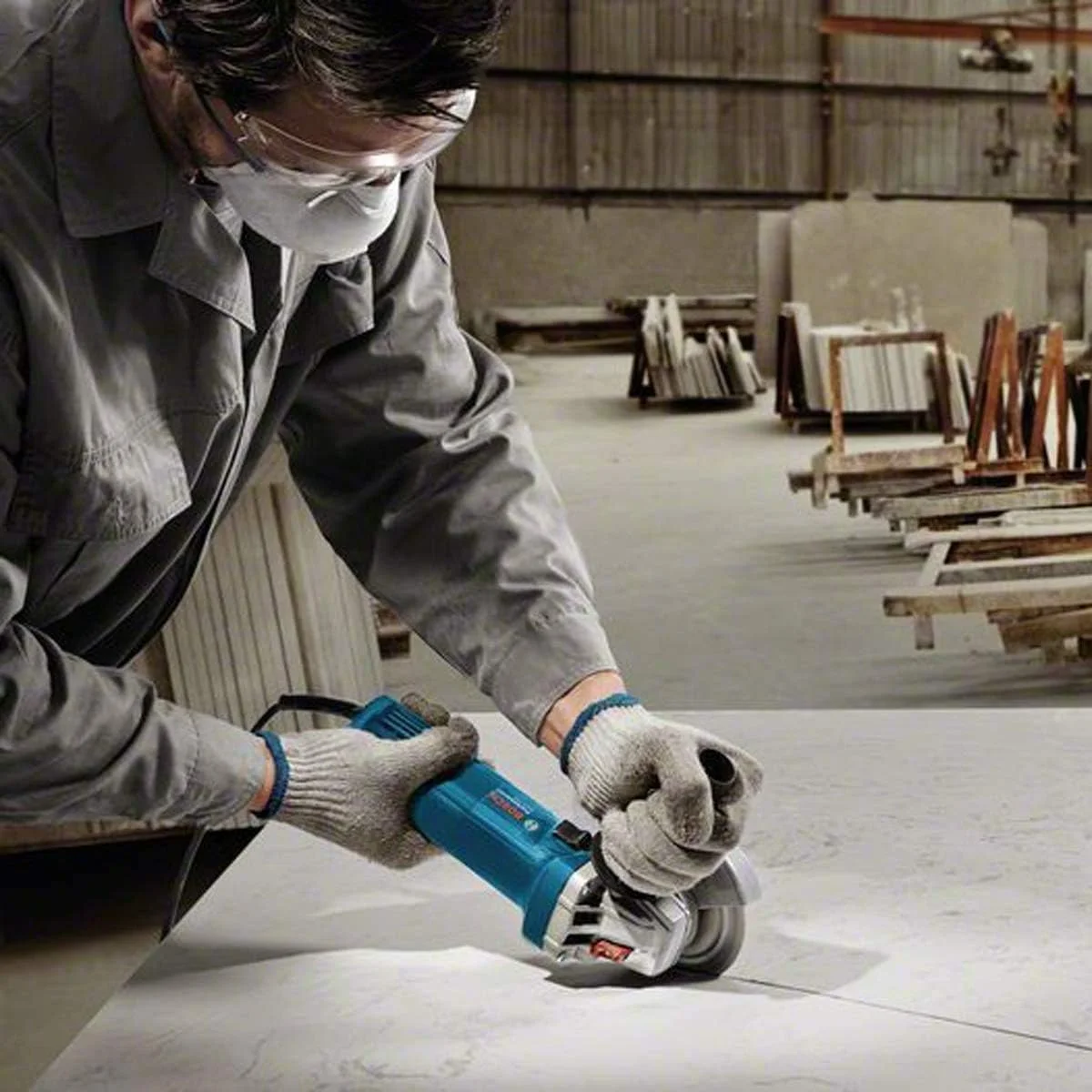 فرز سنگبری بوش پروفشنال، آبی، 750-115 میلی متر، GWS 750-115 فرز سنگبری بوش پروفشنال، آبی، 750-115 میلی متر، GWS 750-115