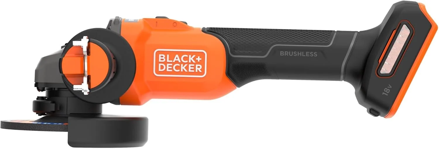 فرز انگشتی شارژی براشلس 18 ولت بلک اند دکر، 115 سانتی متر، بدون باتری، مدل BCG6L8N-XJ