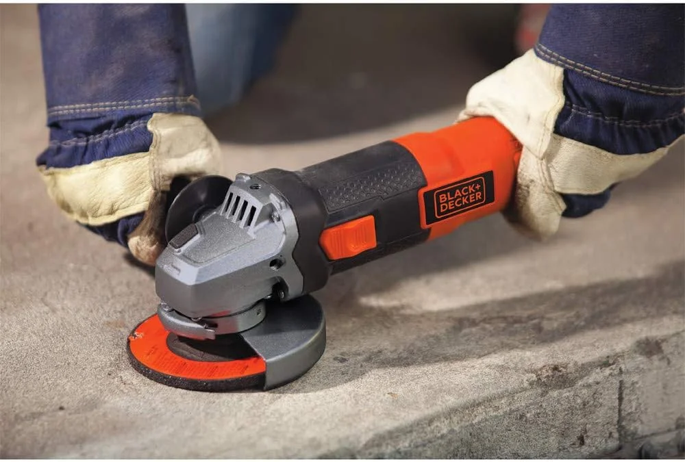 ابزار فرز آهنگری زاویه ای، 4-1/2 اینچ، 6 آمپر ابزار فرز آهنگری زاویه ای، 4-1/2 اینچ، 6 آمپر