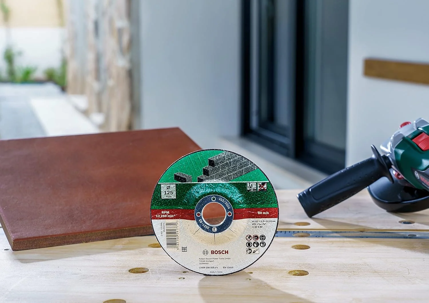 صفحه برش سنگ بوش مناسب مصارف خانگی و باغبانی (مناسب برای سنگ فرز، بسته 5 عددی، قطر 125 میلی متر، آفست، C 30 S BF) صفحه برش سنگ بوش مناسب مصارف خانگی و باغبانی (مناسب برای سنگ فرز، بسته 5 عددی، قطر 125 میلی متر، آفست، C 30 S BF)