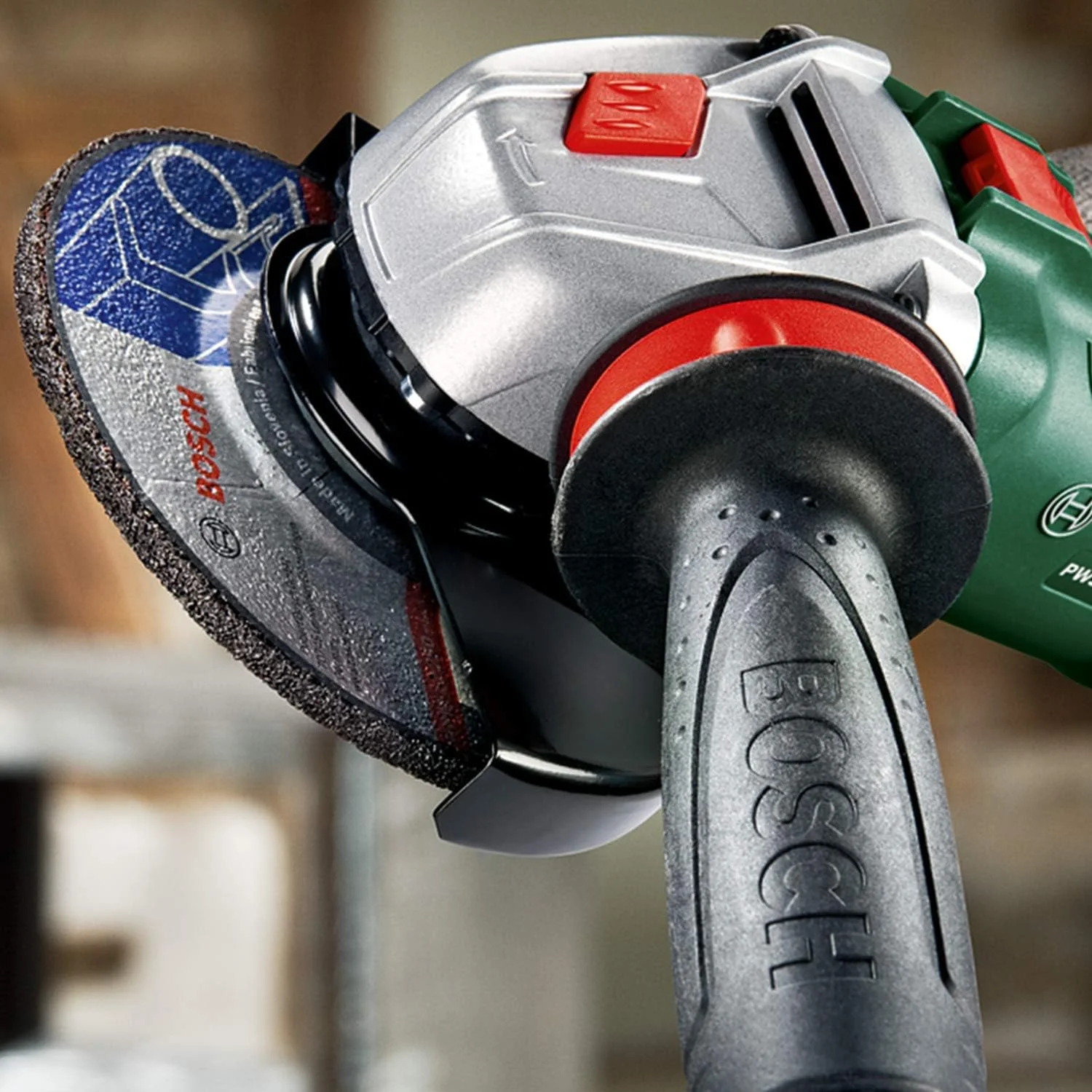 دستگاه فرز زاویه ای بوش PWS 850-125 (850 وات، قطر صفحه: 125 میلی متر، در جعبه سیستم | سایز M) دستگاه فرز زاویه ای بوش PWS 850-125 (850 وات، قطر صفحه: 125 میلی متر، در جعبه سیستم | سایز M)