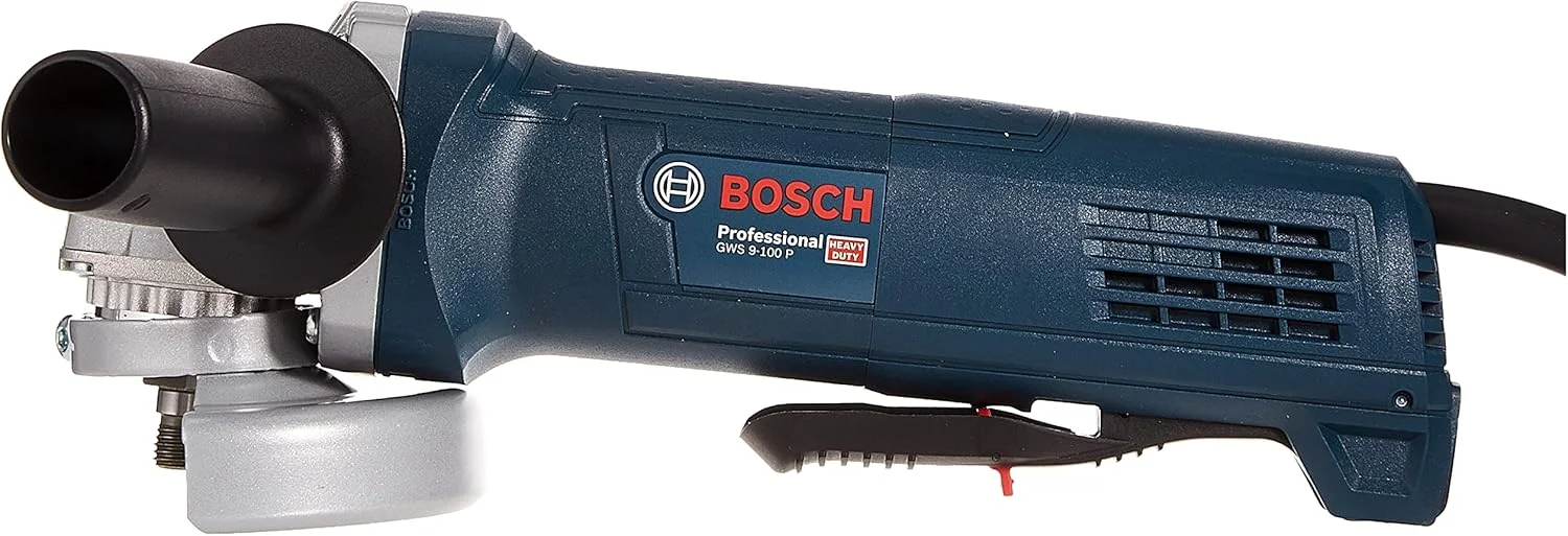 فرز سنگبری بوش GWS 9-100P با توان 900 وات، آبی فرز سنگبری بوش GWS 9-100P با توان 900 وات، آبی